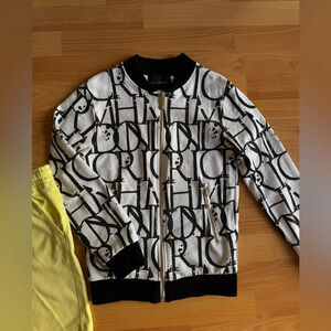 Boys Richmond Zip Sweatshirt And Zara Hoodie Shorts Size 8-9